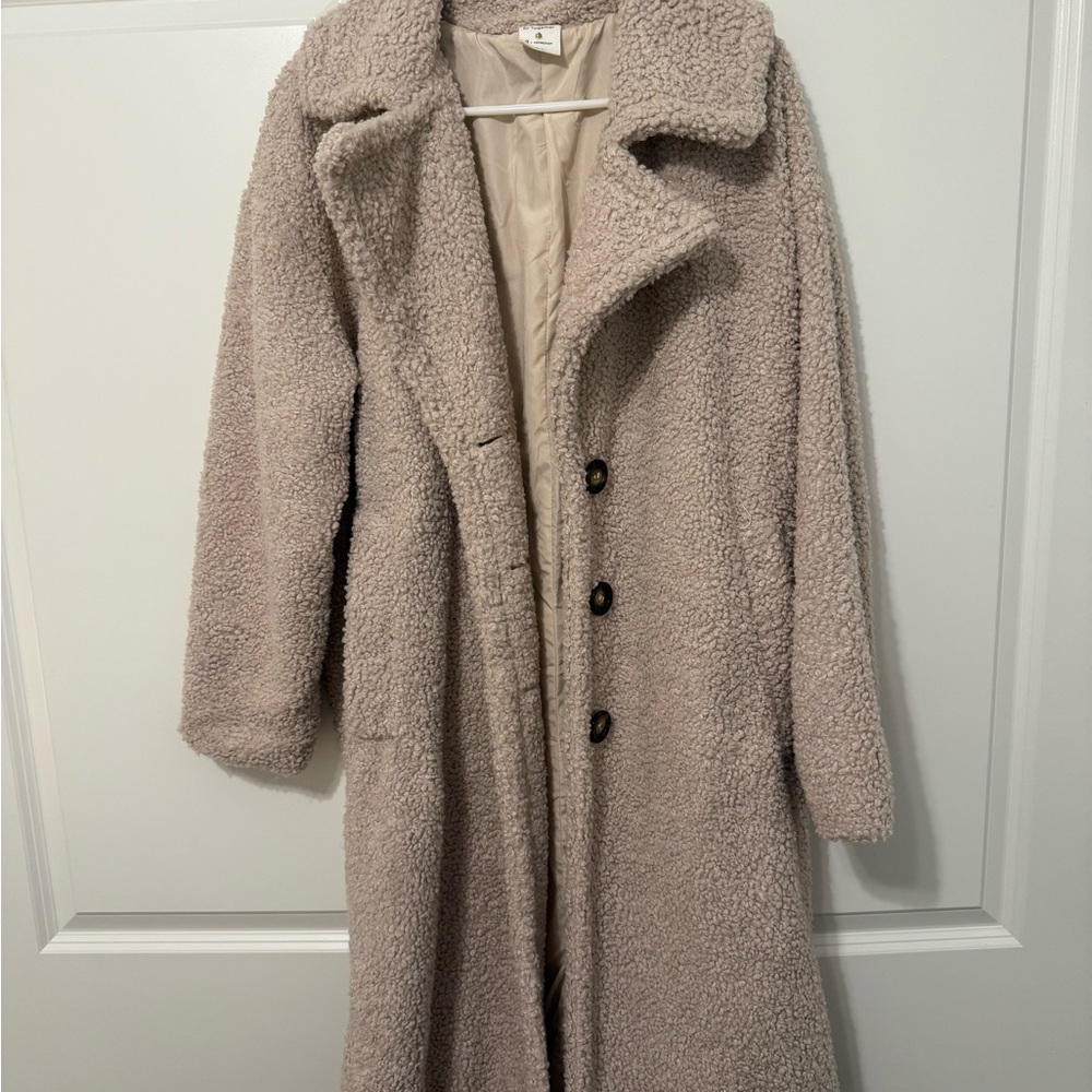 By Together Soft Cream Teddy Jacket